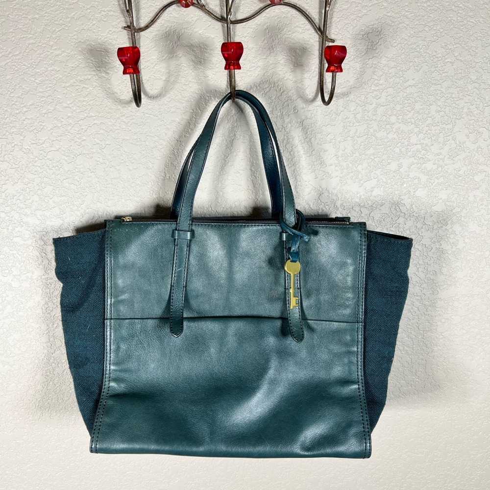Rare‎ Teal/Aqua Fossil Bag